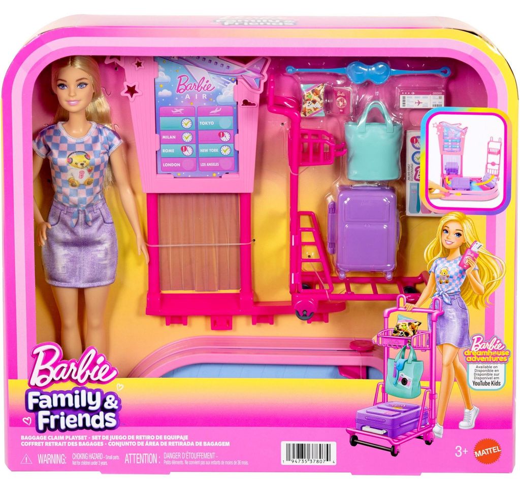 Barbie JMJ49, Poupée mannequin, Femmes, 3 ans/ans, Image du produit 