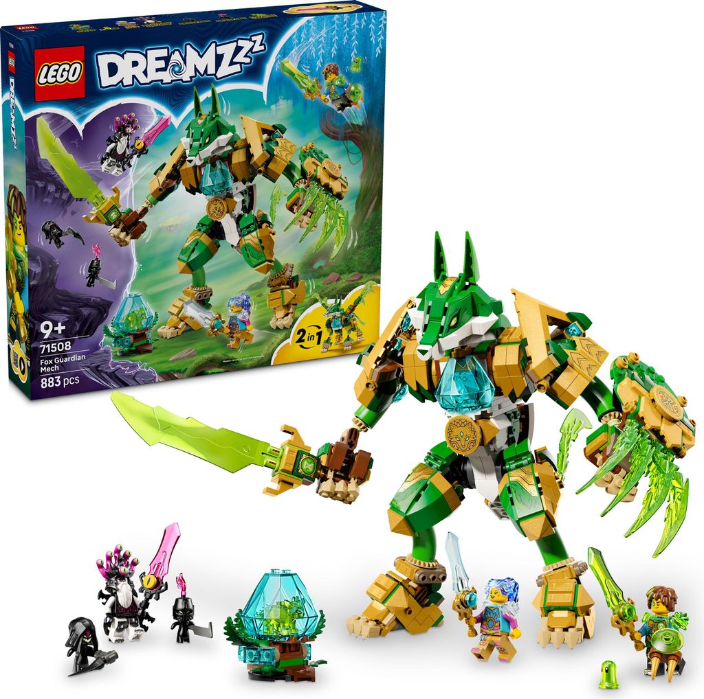 LEGO DREAMZzz 2in1 Fuchs-Wächtermech - Actionfigur, Produktbild 
