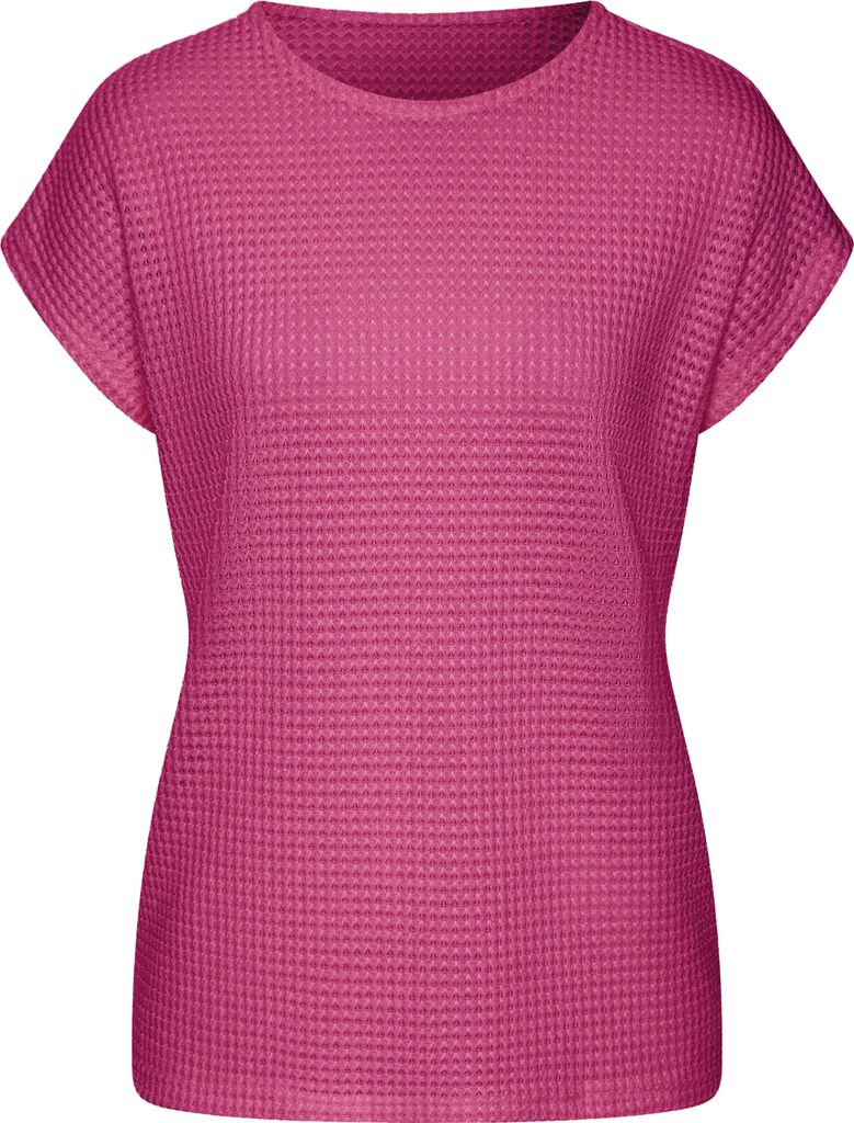 VIVANCE Kurzarmshirt pink Größe 44/46