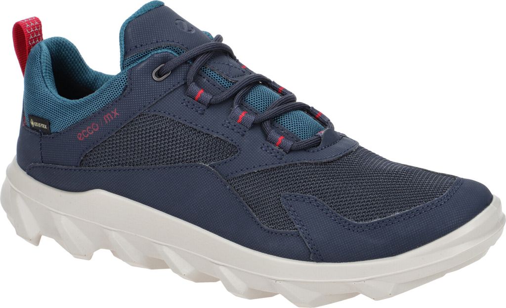 Ecco MX Damenschuhe - sportliche Schnür- Halbschuhe blau Freizeit NEU