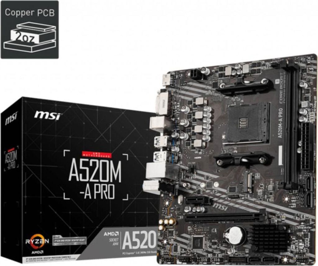 Msi A520M-A Pro Produktbild 5