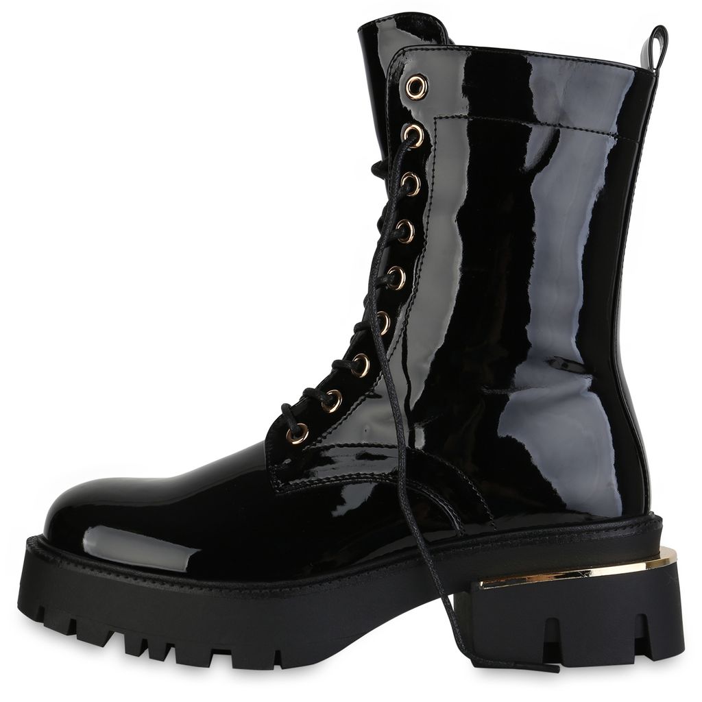 Wunderschne Boots Damen Plateau Bild
