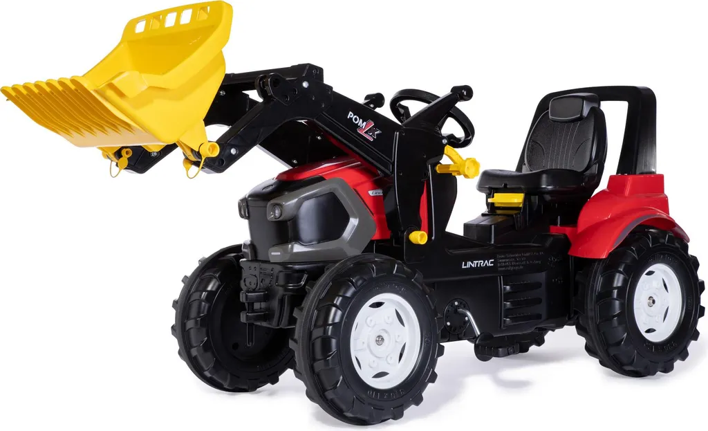 Jouet de Jardin Tracteur Lindner avec Pelle Frontale pour Enfant de 3 à 8 Ans