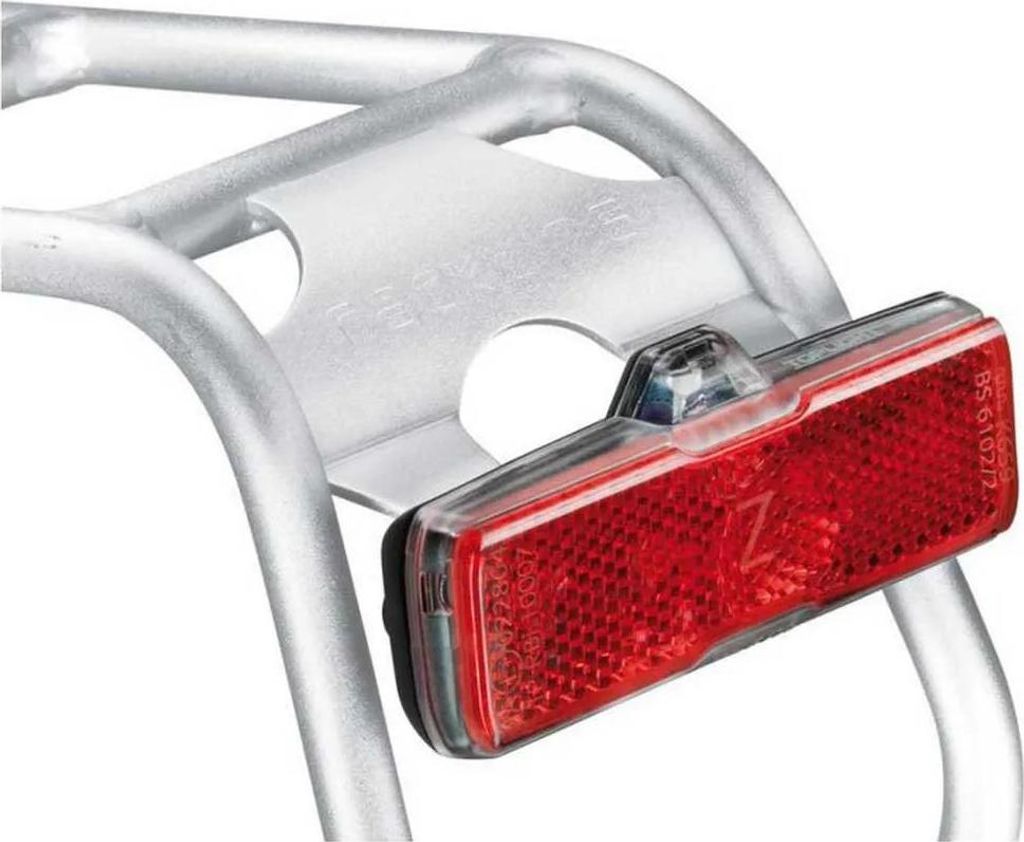 Busch & Müller 322ALK-02 Dynamo-Rücklicht 'Toplight Mini plus', 50/80mm, schwarz/rot
