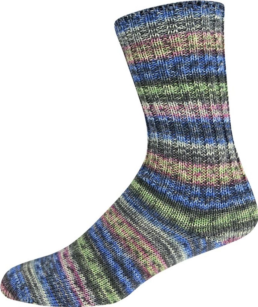 ONline Sockenwolle Sort. 373 Highway Color, 4fädige Sockenwolle, 100 g/420 m LL, 3087