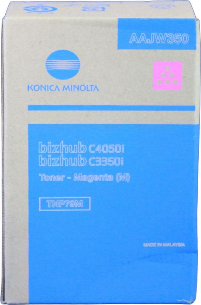 Konica Minolta TNP-79M Tonerkartusche AAJW350 Magenta für Bizhub C3350i/C4050i