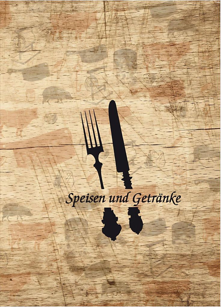 Adina Speisekarte Menümappe A4 Besteck