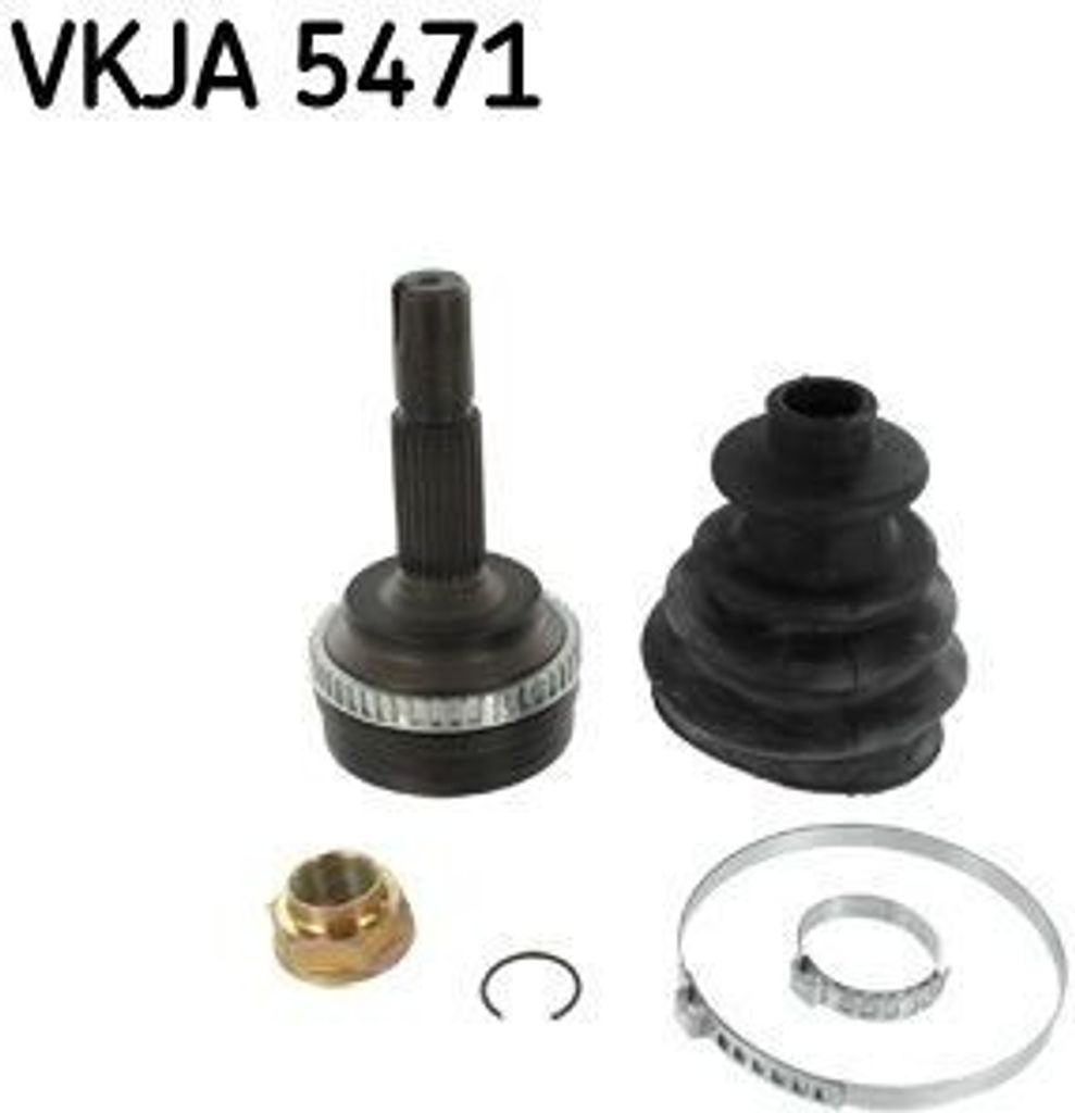 SKF Gelenksatz Antriebswelle für TOYOTA Yaris Schrägheck (P1) VKJA 5471