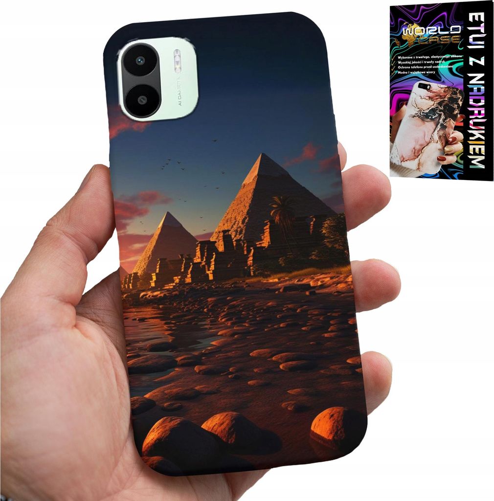 Hülle Für Xiaomi Redmi A2 - Gizeh Pyramiden, Ägypten, Sphinx, Pharao