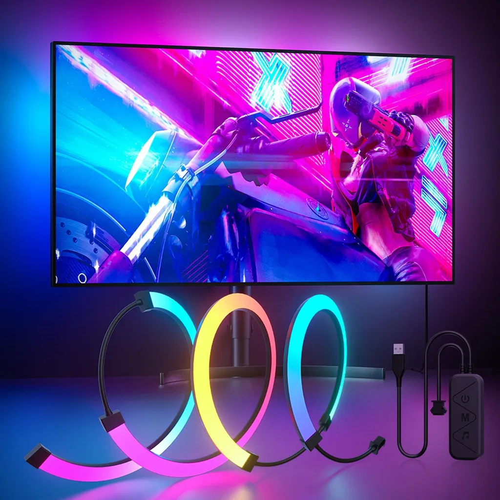 Éclairage Gaming LED RGB Phantom pour Setup de Streaming et Bureau - 7