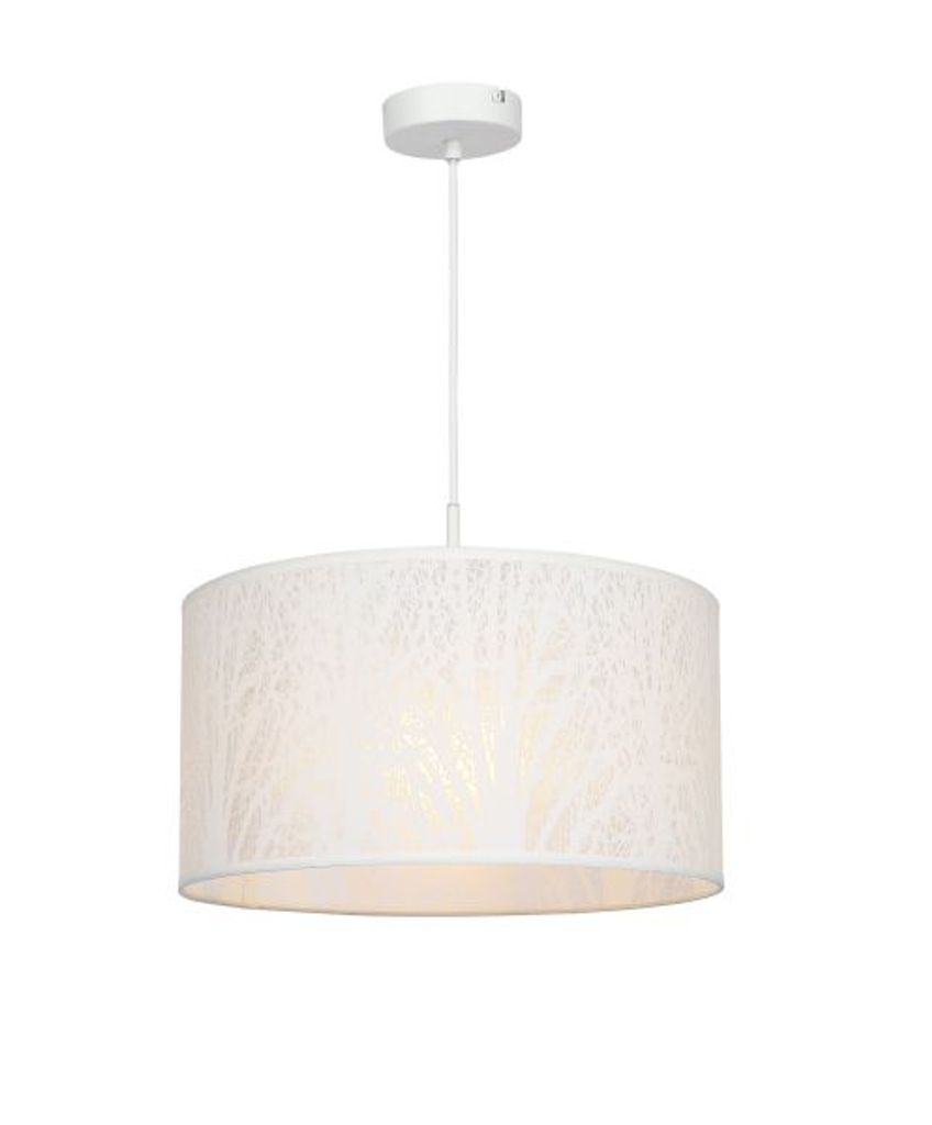 Witte hanglamp Pinni Ø 38cm zwart Productafbeelding 