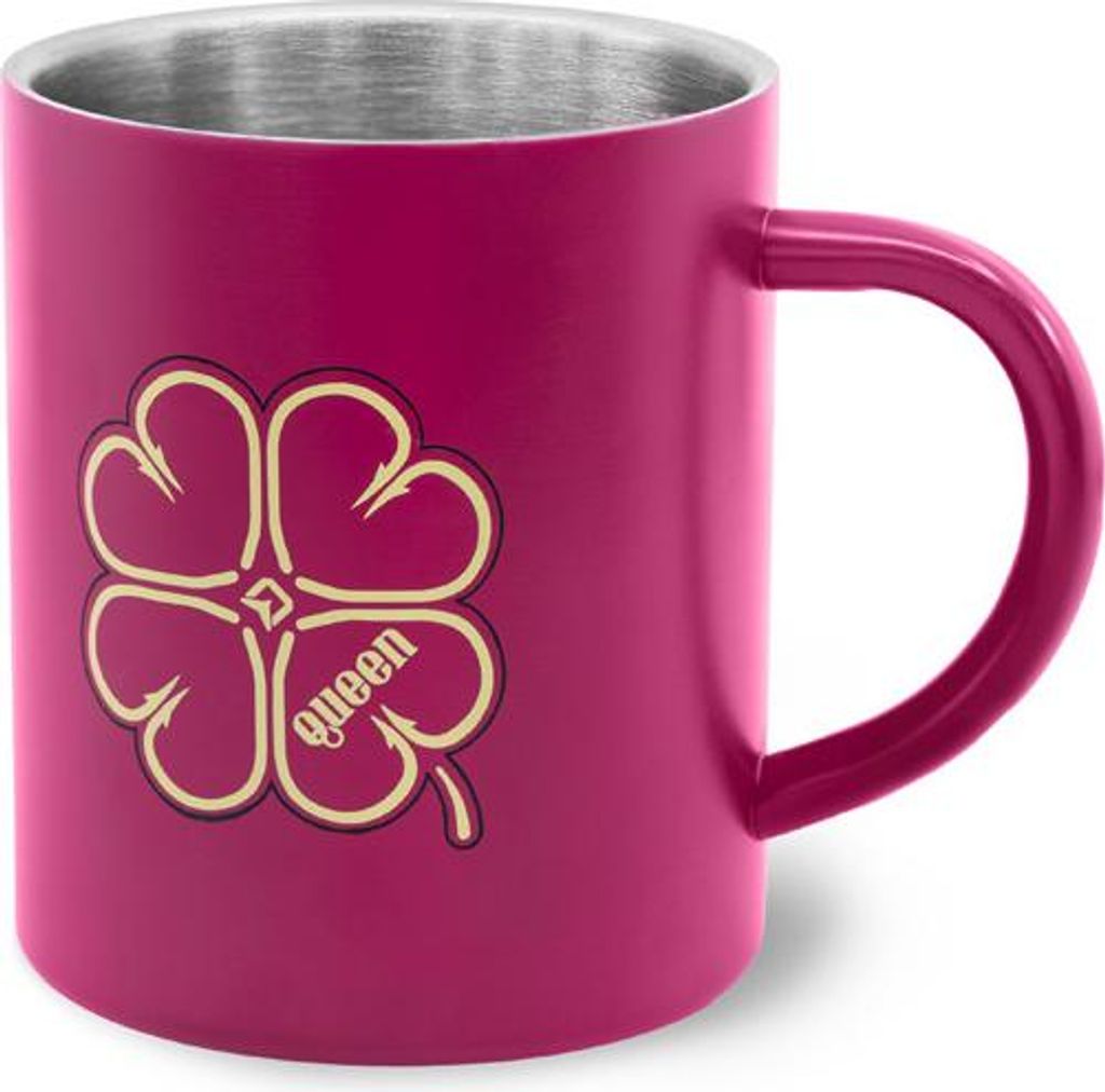Delphin Stainless Steel Mug Queen 300 ml Outdoor Kochgeschirr