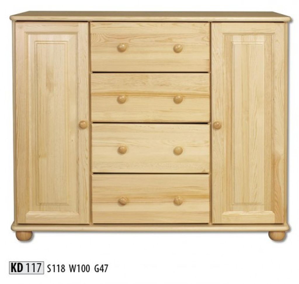 Massive Kommode Sideboard Schrank Kommoden Echtholz Schränke Neu Anrichte Möbel