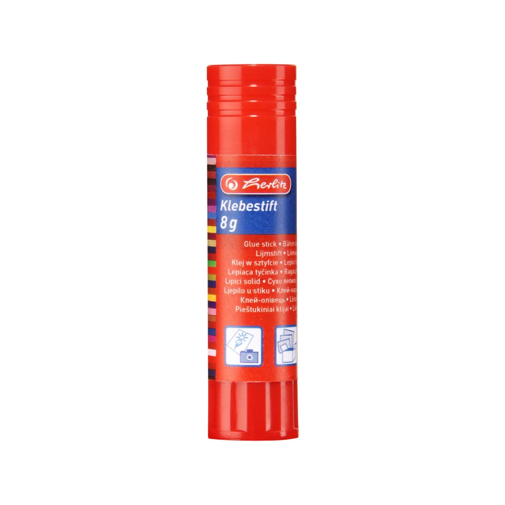 Herlitz Klebestift, 8 g, lösungsmittelfrei, farblos, Menge: 1 (Neu)