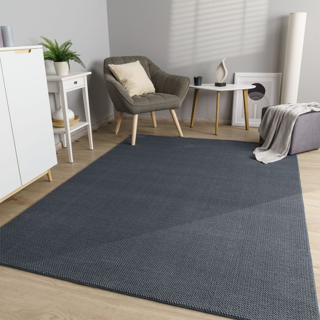 TT Home Wohnzimmer Teppich Esszimmer Kurzflor Boho Design Produktbild 