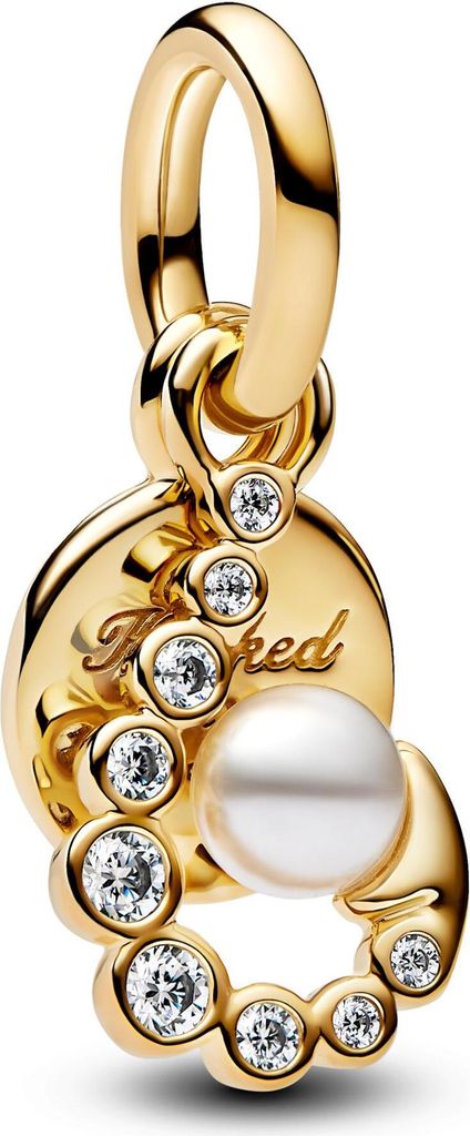Pandora 763891C01 - Haken doppelt baumeln - hängenden Charme