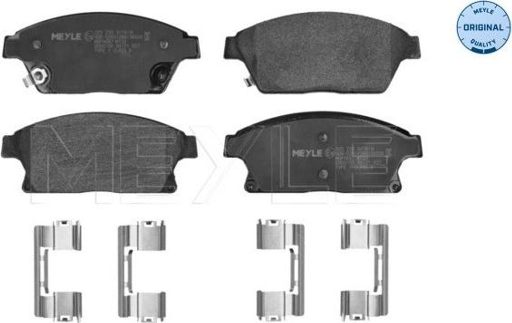 MEYLE 025 250 3418/W Bremsbeläge Vorne für OPEL Mokka / Produktbild 