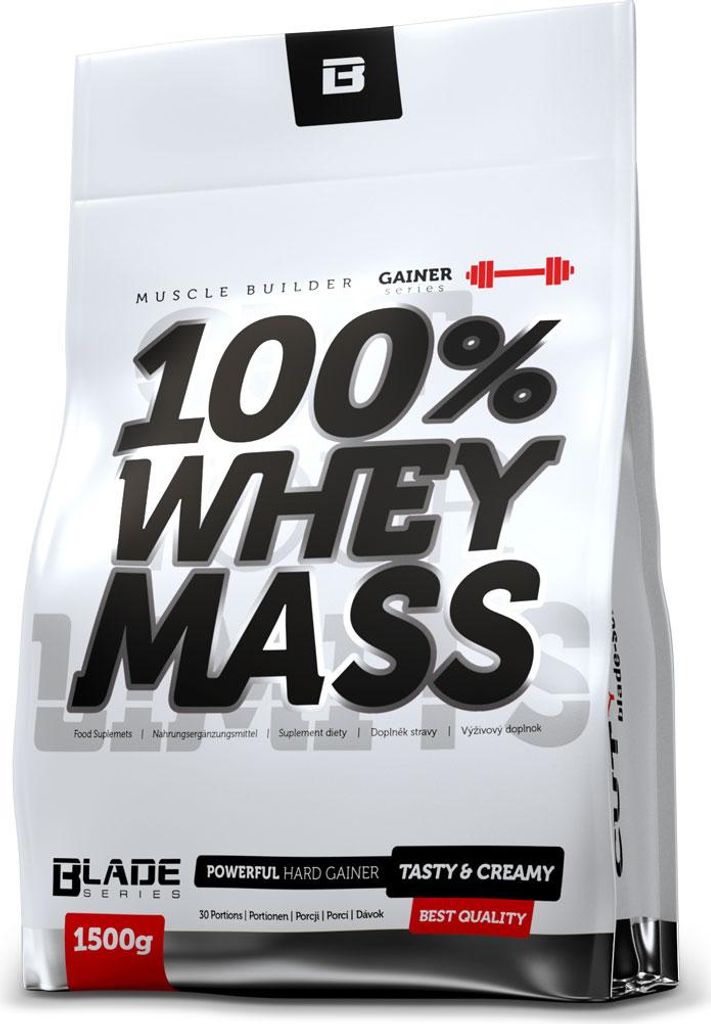 BLADE SERIES Whey Mass Gainer - 1500g White Chocolate