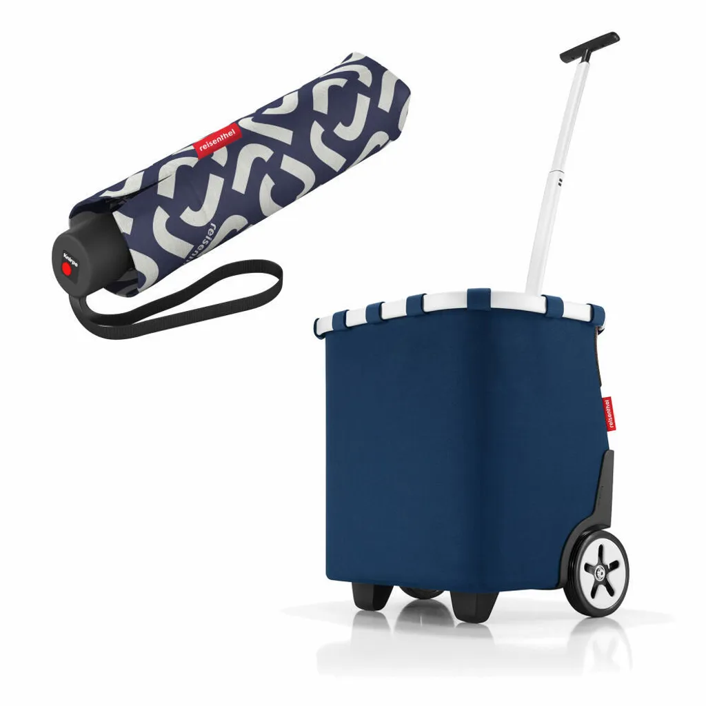 Ne craignez plus la pluie avec le Chariot Reisenthel Carrycruiser et parapluie