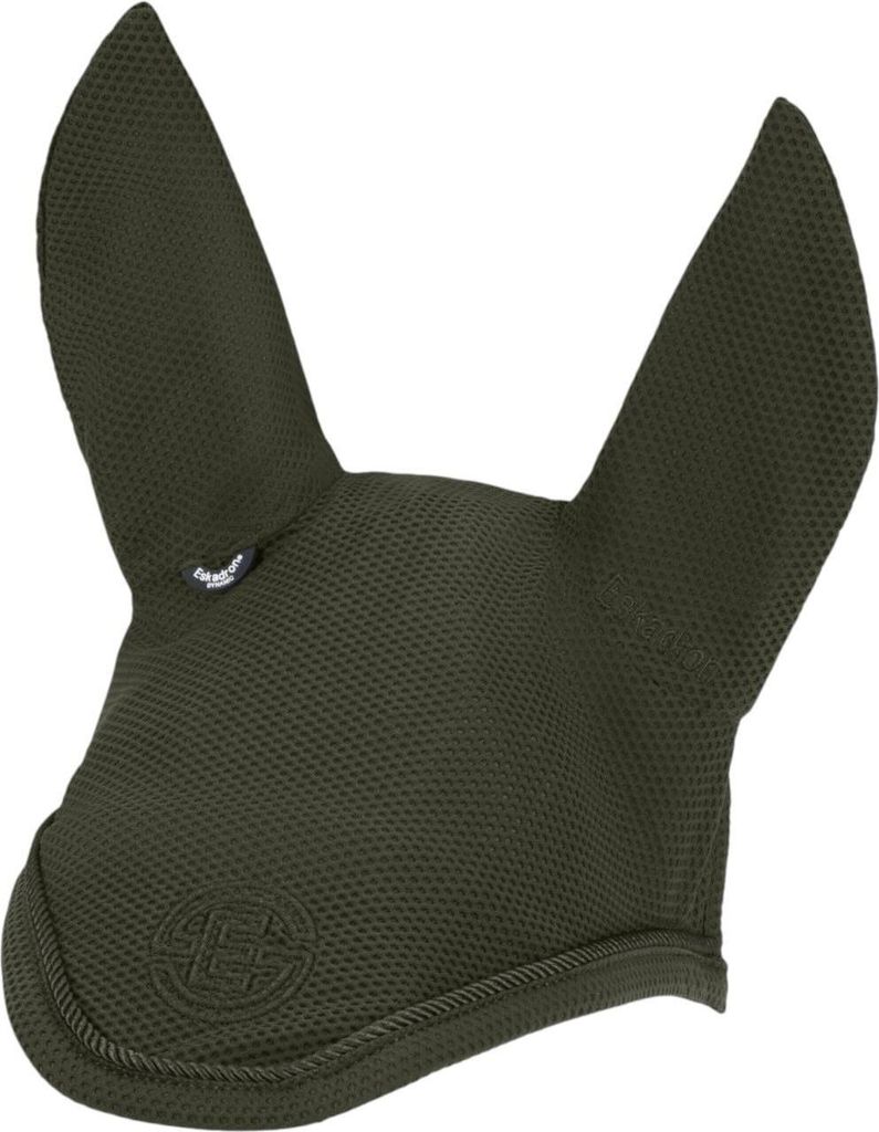 Eskadron Fliegenohren DYNAIR MESH SPORT deep green oliv DYNAMIC 25 H/W, Größe:Pony