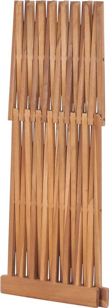 vidaXL Składany stołek 40×32×45 cm z litego drewna tekowego Zdjęcie produktu 4
