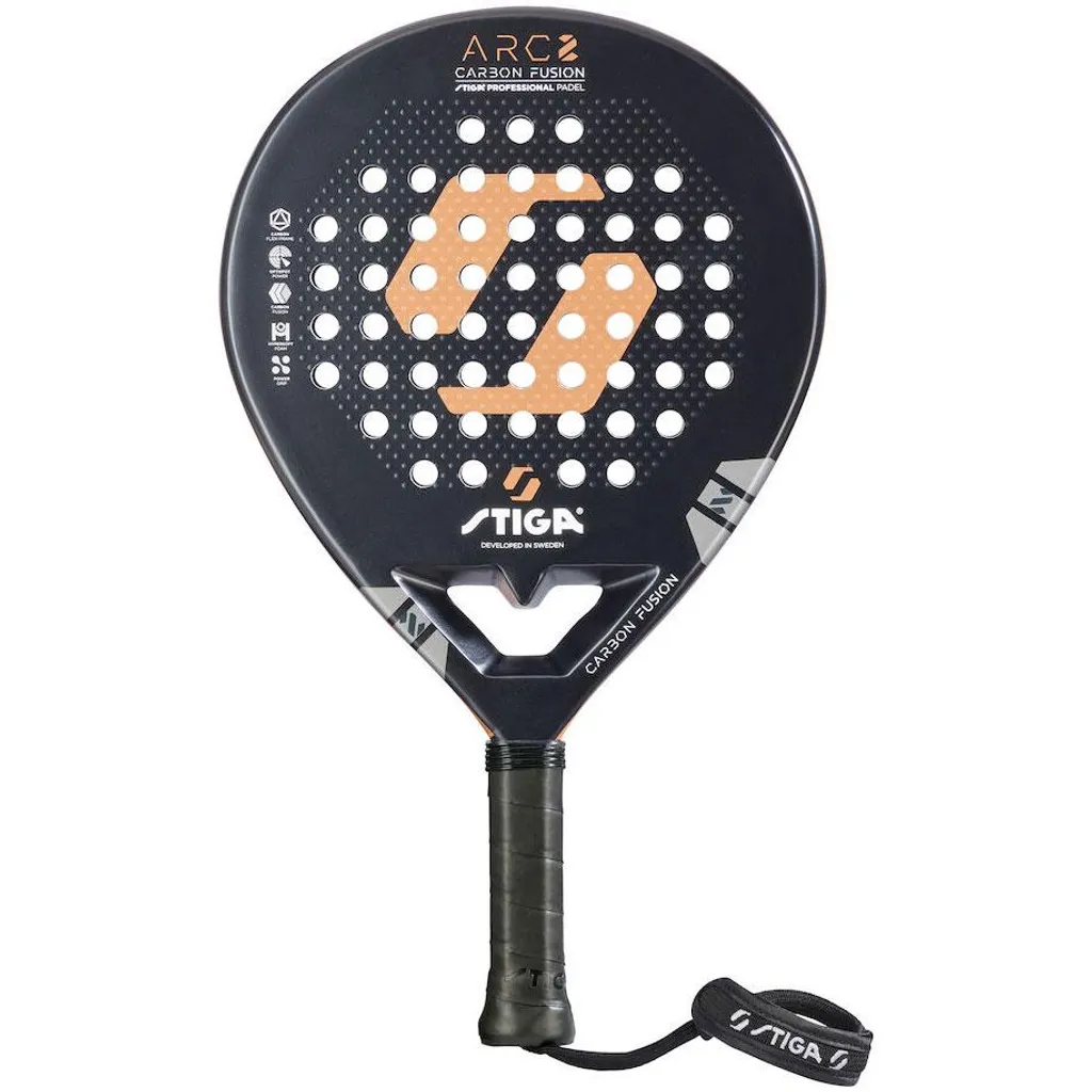 Raquette de padel ARC 2 en Carbone - Toucher de Balle et Grande Précision