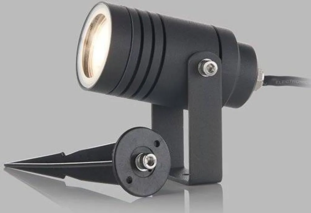 Spot extérieur orientable NAVY avec piquet de sol anthracite IP65 - 2