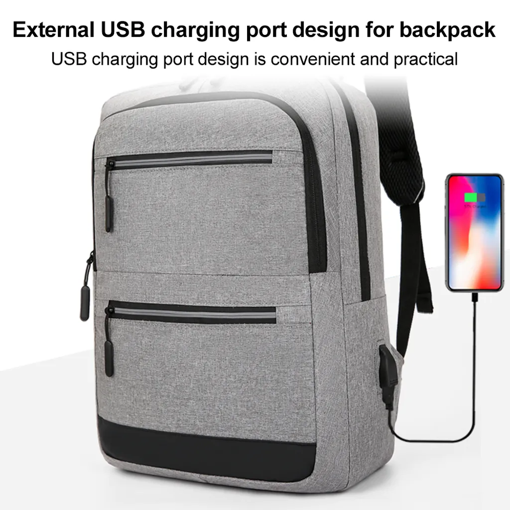 Sac à dos multimédia pour PC 15.6" bleu, grand volume à multibandoulière - 6