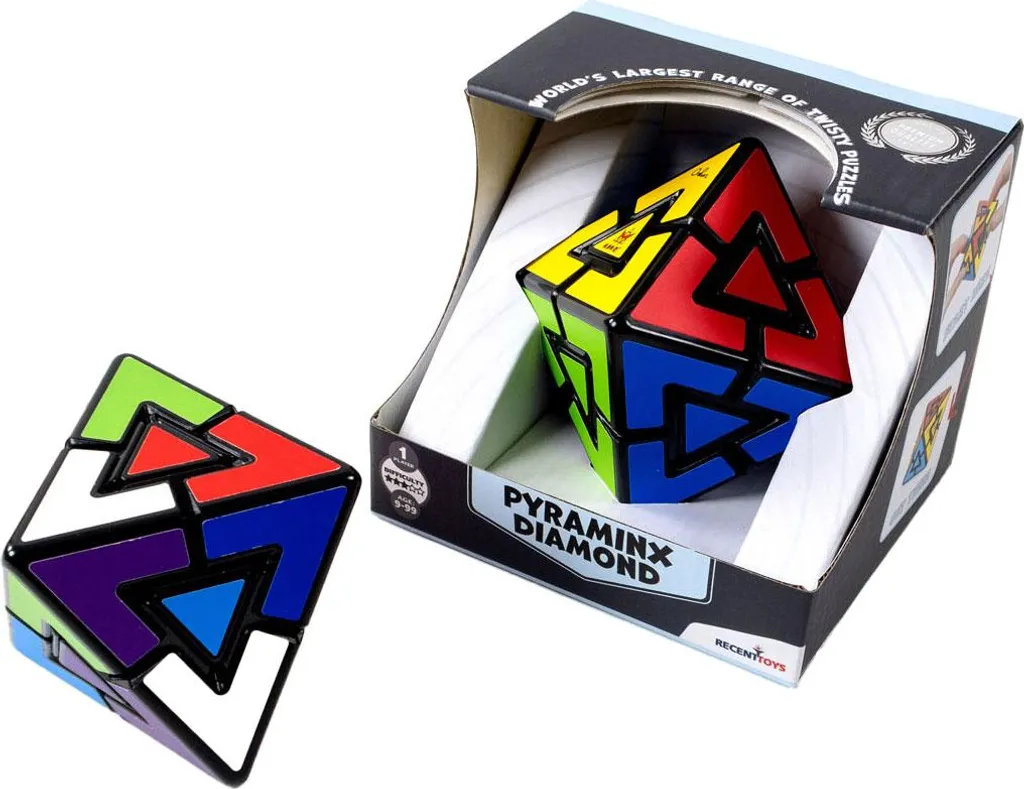 Pyraminx Diamond Casse-Tête : Brainteaser Géométrique Niveau Expert - 9