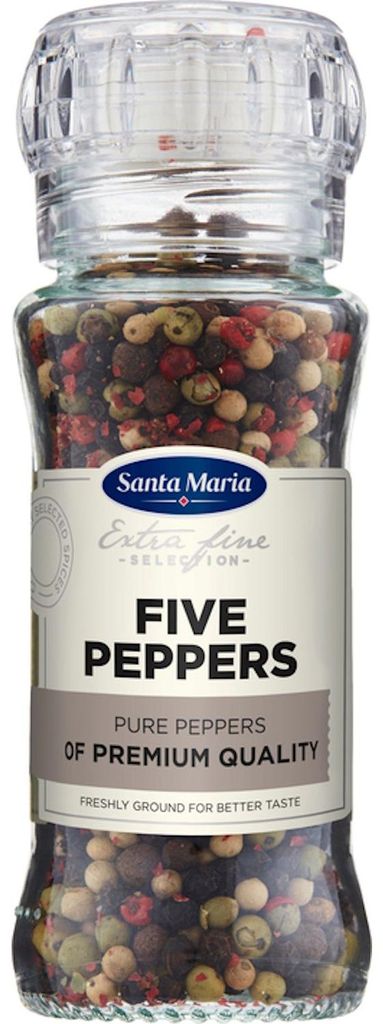 Santa Maria Five Peppers - Młynek do przypraw z pięcioma Zdjęcie produktu 