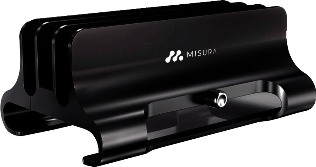 MISURA NOTMIS1017, Notebook- & Tablet-Arm, Schwarz, Aluminium, 12 - 32 mm, 180 mm, 72,5 mm Laptop-Ständer MH04 BLACK