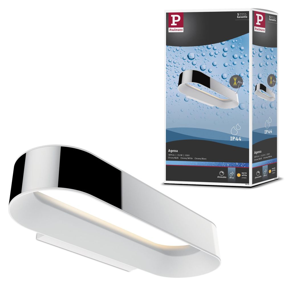 Paulmann LED Wandleuchte Agena Produktbild 