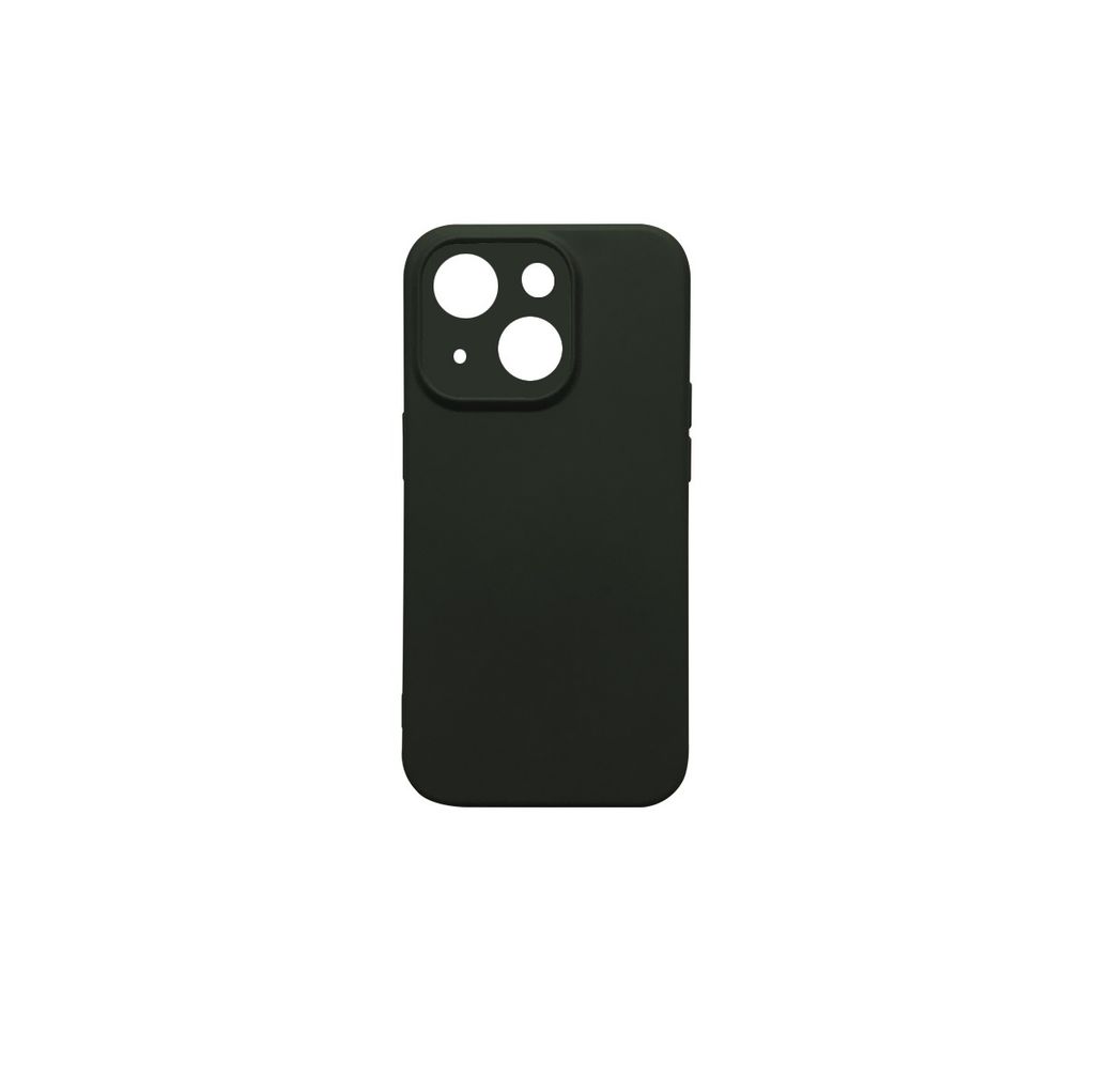Schutzhülle für Apple iPhone 15 Hülle Schwarz Slim Cover Smartphone Case