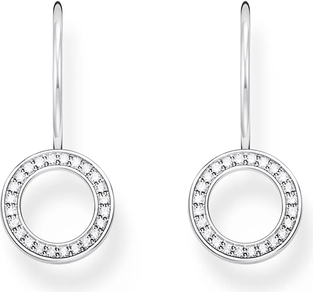 Boucles d'oreilles rondes Thomas Sabo en argent hypoallergénique