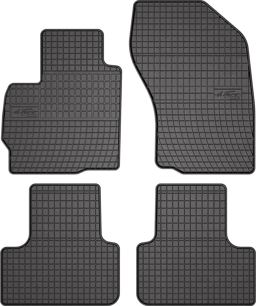 2010-2025 Mitsubishi ASX dywaniki gumowe czarne 4 szt Zdjęcie produktu 