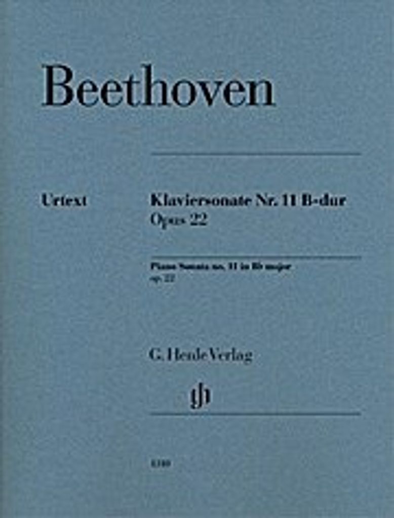 Klaviersonate Nr. 11 B-dur op. 22