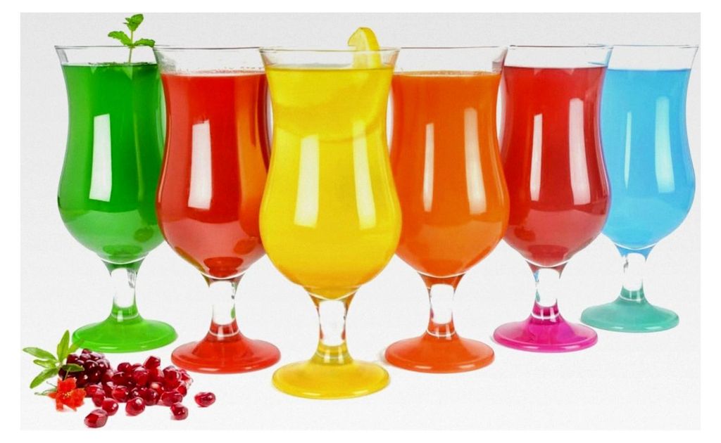 6 Cocktailgläser 480ml in 9 Varianten