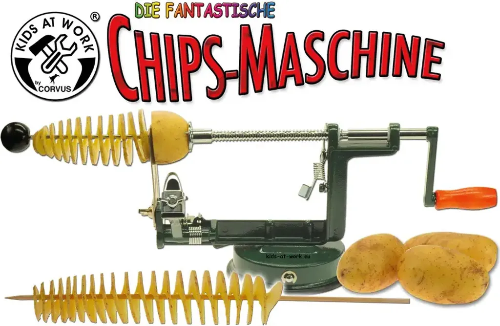 Machine à chips pour enfants Chipsmaschine - Coffret cuisine créative - 4