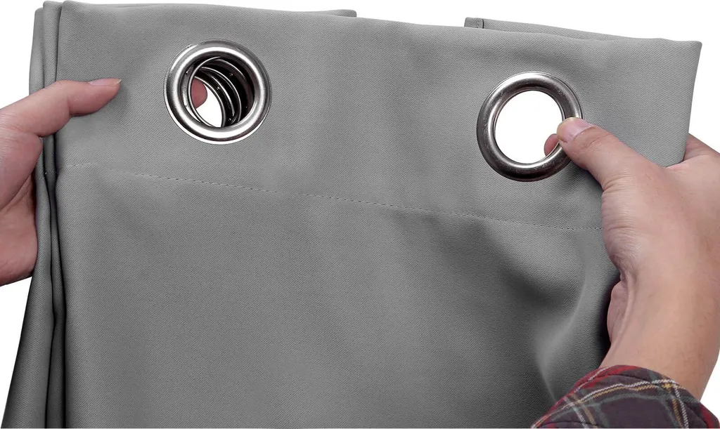 Tenda Termica Oscurante Grigio Argento | Risparmio Energetico e Buio - 5