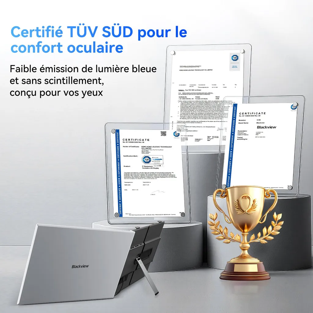 Écran PC Portable Secondaire 15,3" Blackview SCM8 Full HD+ 180°