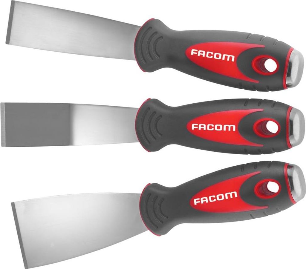 Facom Schaber rostfrei Satz, 3-tlg Image du produit 