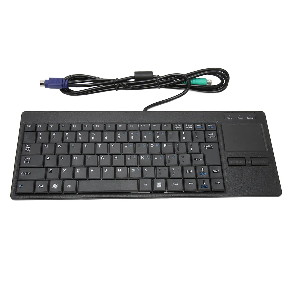 Clavier industriel filaire avec touchpad intégré pour PC et IPC robuste