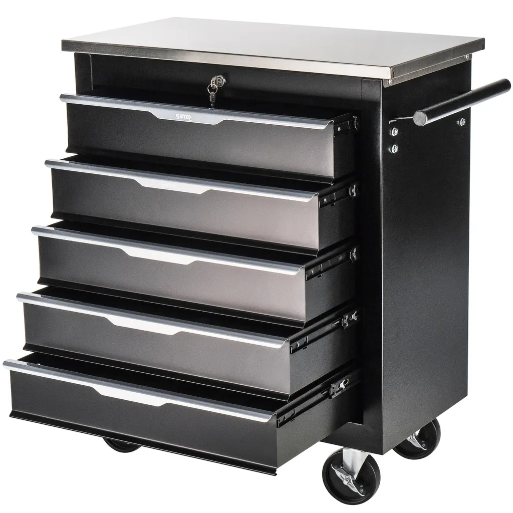 Servante d'atelier mobile GarageGo P5 STIX avec 5 tiroirs coulissants