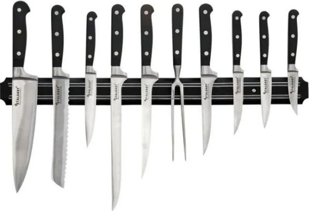Supporto Magnetico Coltelli 55 cm - Uso Intensivo Ristorazione Inox