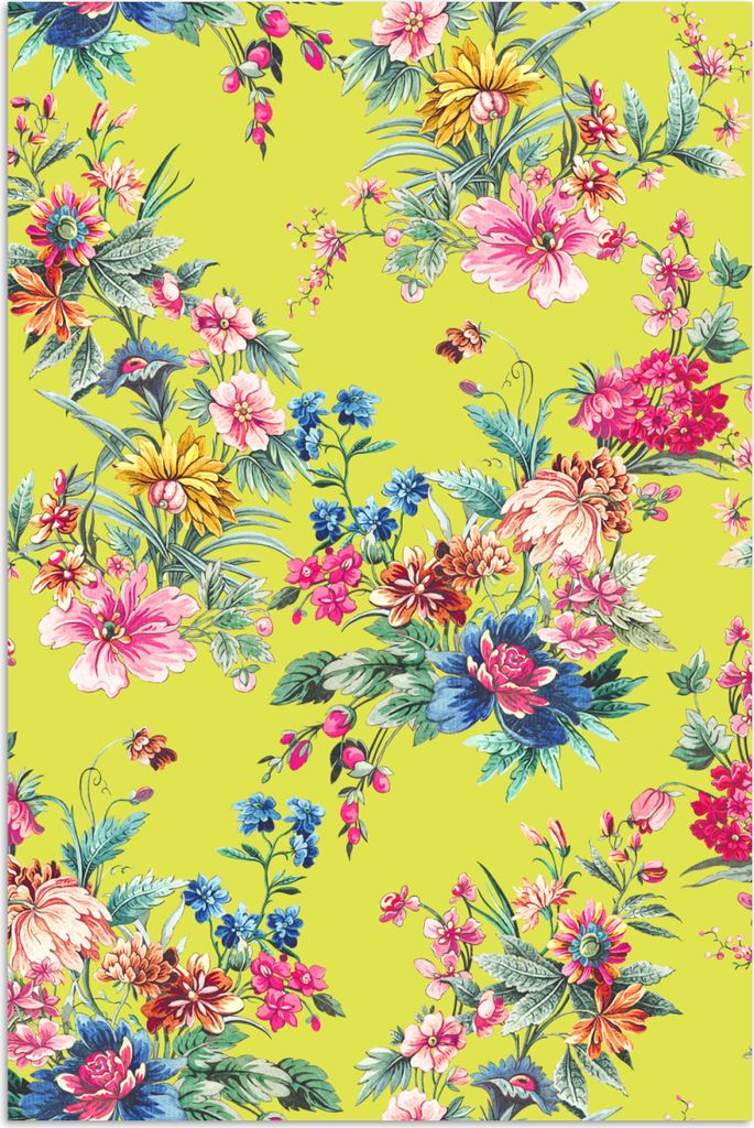 MuchoWow® Poster Blumen - Pastell - Farben 20x30 cm - Produktbild 