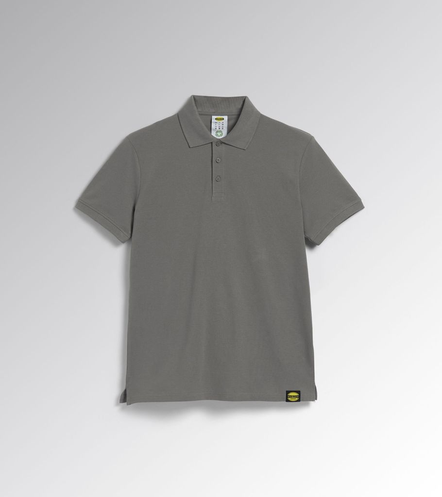Utility Diadora Polo Mc Atlar Organic Steel Grey