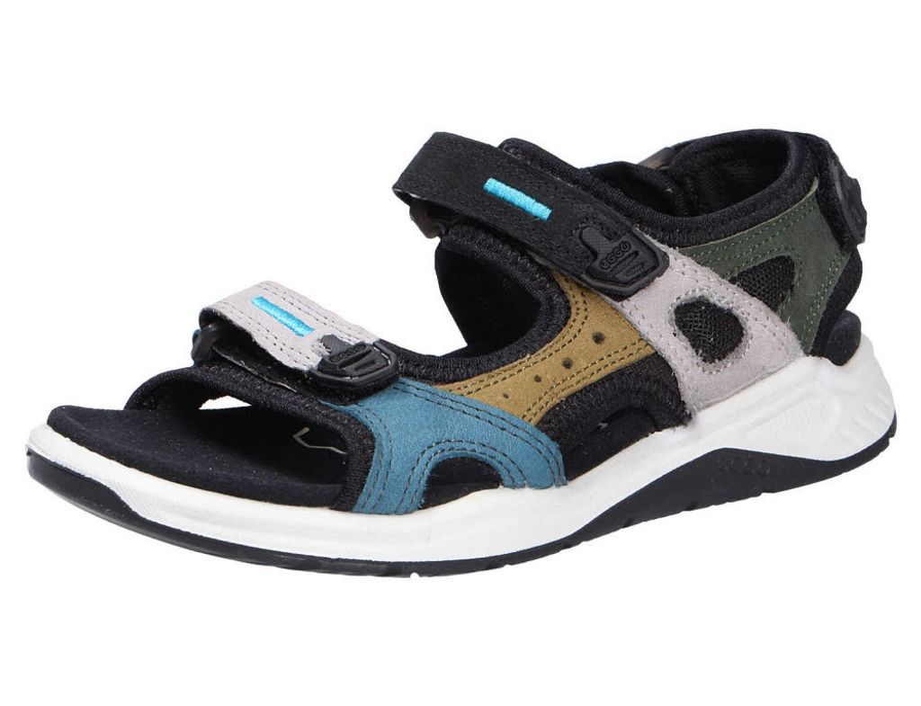 Ecco Jungen Sandalen, grün(multicolorfirgreen (52589)), Gr. 31