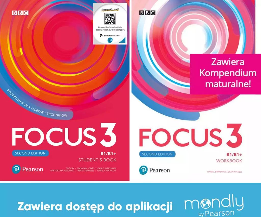 Focus 3 2ed SB + WB + dostęp Mondly Obrázok produktu 