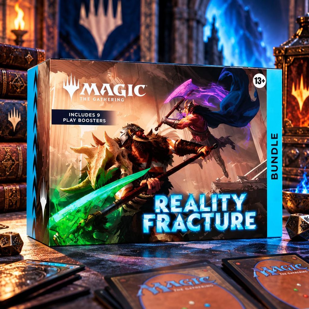 Paquete "Reality Fracture" de Magic: The Gathering, en Imagen del producto 