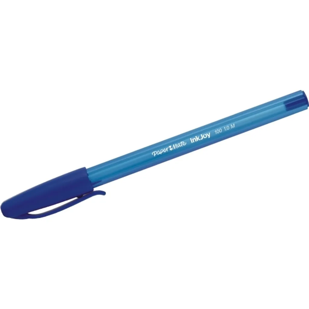 Penne Paper Mate InkJoy 100 Stick Blu - Confezione Risparmio 50pz